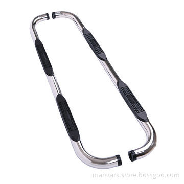 3-inch Stainless Steel Side Step Bars for Toyota Tacoma